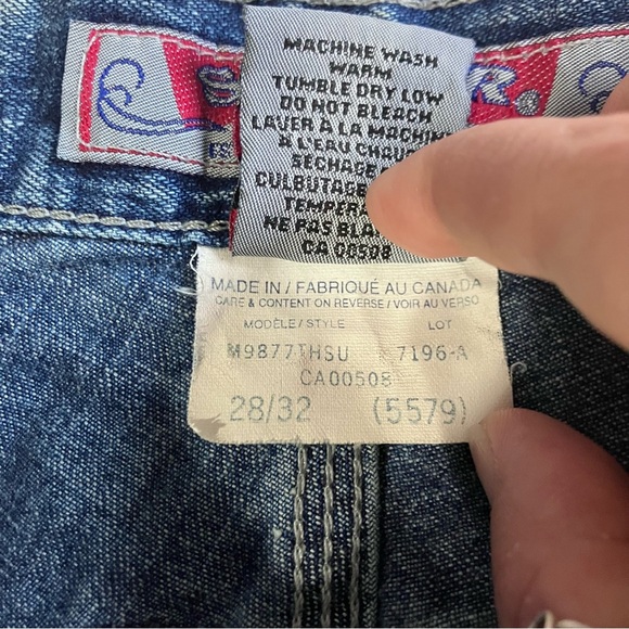 VINTAGE 90s Silver Jeans Mens- W28 L 32 - Picture 11 of 11